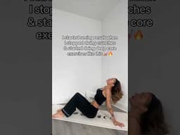 Crunches? Never heard of her in a while 😌💅🏼 cause THESE what actually works!