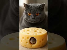 Cat Fufik and Mouse inside the Сheese #shorts #cat