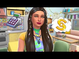 Can my sim run a successful business by knitting? // Sims 4 cute knitting business