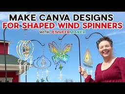 Perfect Sublimation on Tricky Wind Spinners – Step-by-Step #Canva  Tutorial!