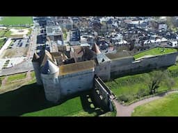 The Château de Dieppe or Dieppe Castle by DRONE.  What an amazing view!!!  - Dieppe France - ECTV