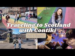 Traveling to Scotland with Contiki 🏴󠁧󠁢󠁳󠁣󠁴󠁿 | Part 6: Our Last Full Day + Exploring Glasgow ⛰️