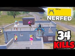 They *NERFED* The ODM Gear in BGMI • (34 KILLS) • BGMI Gameplay