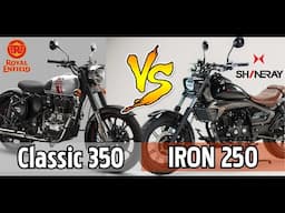 SHINERAY IRON 250 X ROYAL ENFIELD CLASSIC 350 - 2025