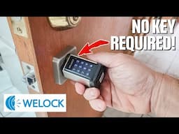 WELOCK Electronic Smart Lock // No more keys required!