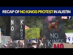 "No Kings" protests pass through Texas | FOX 7 Austin