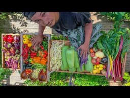 Don’t skip this if you love tomatoes and peppers! Sharing our September Bounty