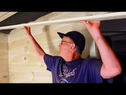Slat Ceiling Install EASY & AWESOME