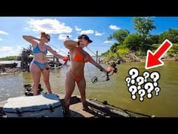 Bowfishing Giant Current Seams LOADED WITH FISH!!! (There’s Fish Everywhere!!)