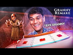 Escaping with the UFO in GRANNY REMAKE