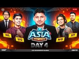 ASIA INVITATIONAL GRP STAGE DAY- 4 🔥🚀 NG vs NL vs OV vs NRZ vs ZM vs XT 🇮🇳 🇳🇵 🇧🇩 #nonstopgaming