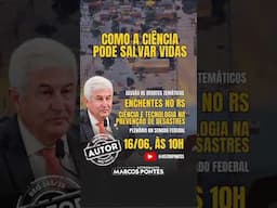 CIÊNCIA E TECNOLOGIA SALVAM VIDAS!