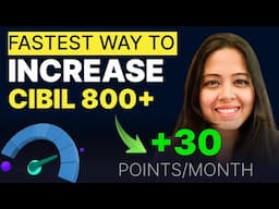 How to Increase CIBIL Score FAST in 2025 ? Increase CIBIL Score | Credit Score | GoodScore App