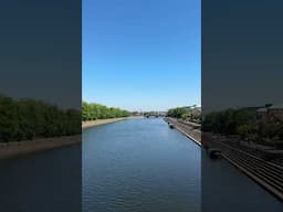 Suspension Bridge Views | River Trent, Nottingham #shortsfeed #shorts #nottingham #suspensionbridge