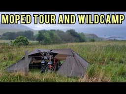 Can You Tour on Vintage Mopeds | Tiny Bike Tour 3 Part 2 | 50cc 2 stroke | Clark Scamp Moped