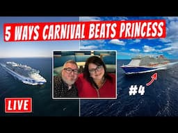 Which Cruise Line is Better? Carnival Cruise Line versus Princess Cruises