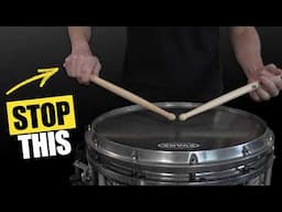 5 Mistakes Marching Snare Drummers Make