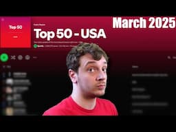 Top 50 Songs USA (March 2025) Reaction/Review