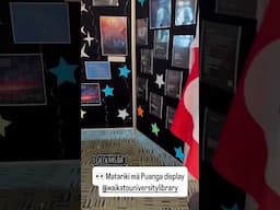 Check out the Matariki mā Puanga display at the Library 16 - 27th June ✨ #Matariki