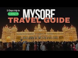 Mysore trip plan || 3 Days complete travel guide Mysore || Mysore Itinerary