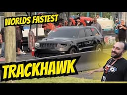 Trackhawk WORLD RECORD 8.1 1/4 Mile : What's In That Jeep?