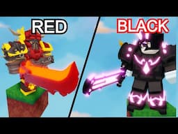 Roblox Bedwars, but my Inventory is RED..
