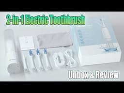 Best Budget 2-in-1 Electric Toothbrush from Marchpower - Review & Test!