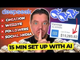 How I Made $1,739 in Passive Income Using DeepSeek AI and Affiliate Marketing (15 Min Setup!)