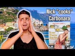 Nick Smith tries cooking Matteo's Carbonara