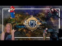 Así es UNIVERSAL EPIC UNIVERSE. ¿El parque más épico del 🌍?