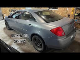 Pontiac G6 Rear Spring Replacement