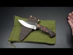 Wells Ironworks "Alpine" Fixed Blade (Veteran Owned USA Made Custom Knives)