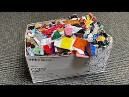Make a BIG COURTHOUSE STEPS scrappy quilt using all the leftovers from other 2 1/2" strip projects!