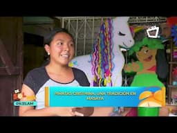 Una joven emprendedora que da vida a las piñatas