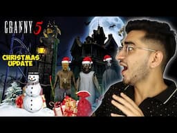 GRANNY CHAPTER 5 CHRISTMAS UPDATE | GRANNY HORROR GAMEPLAY | FLYMATE GAMER