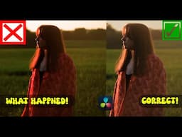 Colour management for Rec709 Footage - DaVinci Resolve
