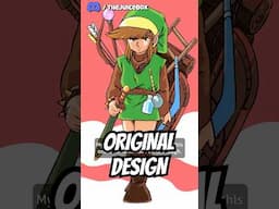 The Genius of the ORIGINAL Link Design | #zelda #retrogaming #link