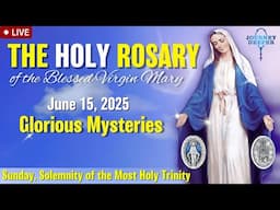 🔴 Rosary Sunday Glorious Mysteries of the Rosary June 15, 2025 Praying together