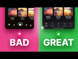 Top UI/UX Design Tips - How to Design a Great Bottom Mobile Navigation Bar