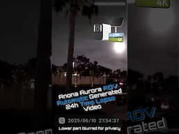 Awesome Automatic Generated Time Lapse Video From The Anona Aurora AOV 4K Solar Security Camera