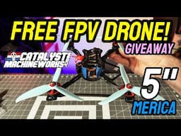 Free Fpv Racing Drone! - Custom Catalyst Machineworks Merica Giveaway