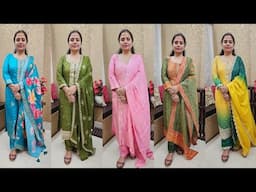 Premium quality Silk kurta set with dupatta for every occasion - Amazon Best Deals on Fashion
