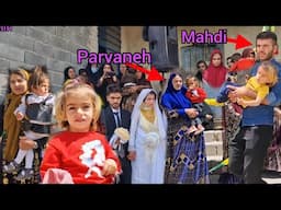 Parvaneh and Mahdi meet with Sajad and Rahele at the wedding party:What does Sajd think about Mahdi?