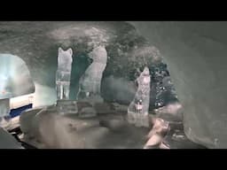Incredible Ice Sculptures at Matterhorn Glacier Paradise
