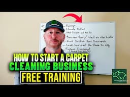 How To Start A Carpet Cleaning Business | The Right Way