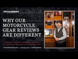 Why our motorcycle gear reviews are different