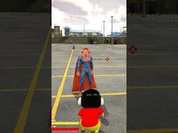 Shinchan learns to use Superman's powers - GTA 5 #gta5 #gta5mods #gaming #viral