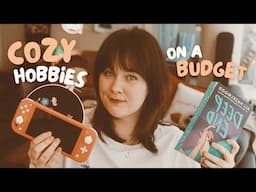 cozy hobbies on a budget ✨gaming, reading, and more!