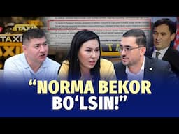 Taksichilikda “propiska” : transport vazirining bayonoti hukumat qarorini to‘xtatib qo‘ya oladimi?