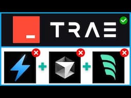 FREE Trae AI IDE Beats Cursor & Windsurf?! (FREE Sonnet 3.5!)🤖ByteDance TikTok AI Coding Agent